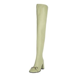 Jeffery Campbell The Hot Lava BT Boot In Mint Green Size 7.5
